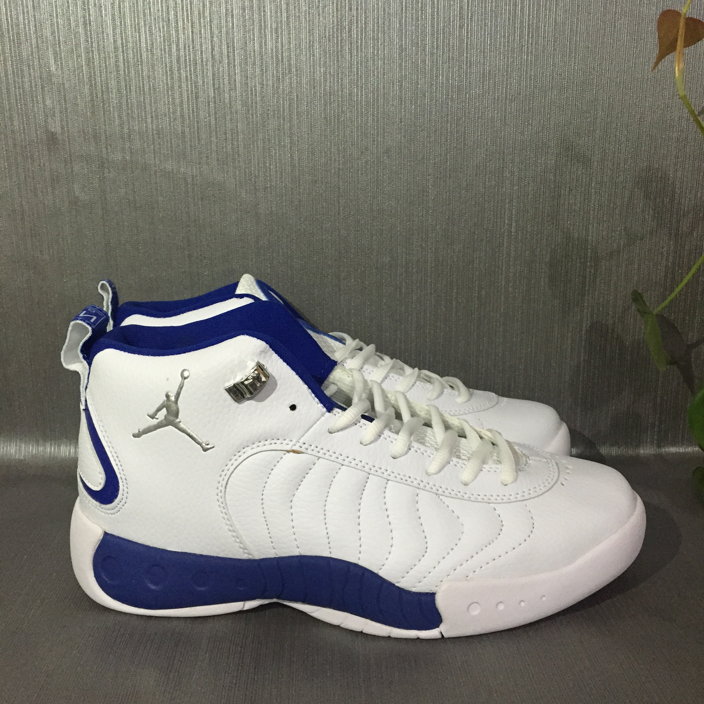 2017 Jordan Jumpman Pro White Blue Shoes